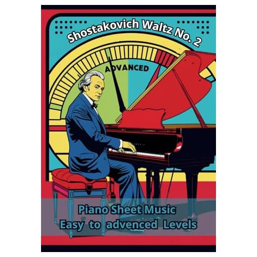 Shostakovich Waltz No. 2: Piano Sheet Music Easy to advenced Levels