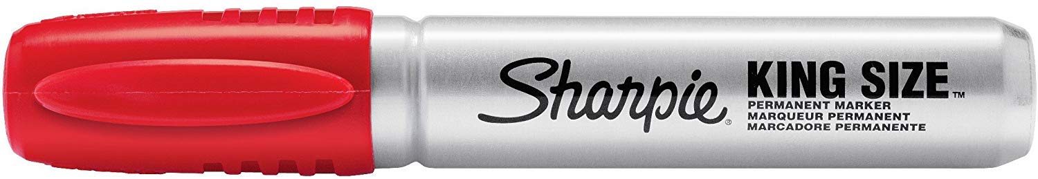 Sharpie Chisel Tip Permanent Marker (15002), Red, 12 count (Pack of 1) - Image 2