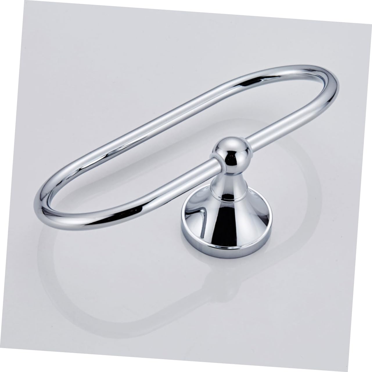 Anillo de Toalla Ovalado Moderno de Cobre para Baño y Cocina