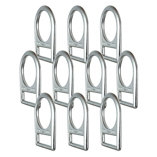 Anneau en D forgé haute résistance en acier carbone argent WLL 2268kg