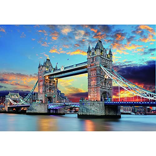 Toile de fond photographie Londres paysage Tamise grand format pour portrait adulte