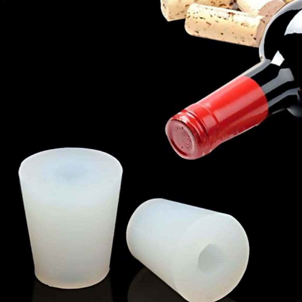 ATORSE Silicone Plug with Hole for Airlock Valve Bubbler Brew Wine Rubber Stopper#1-image-13