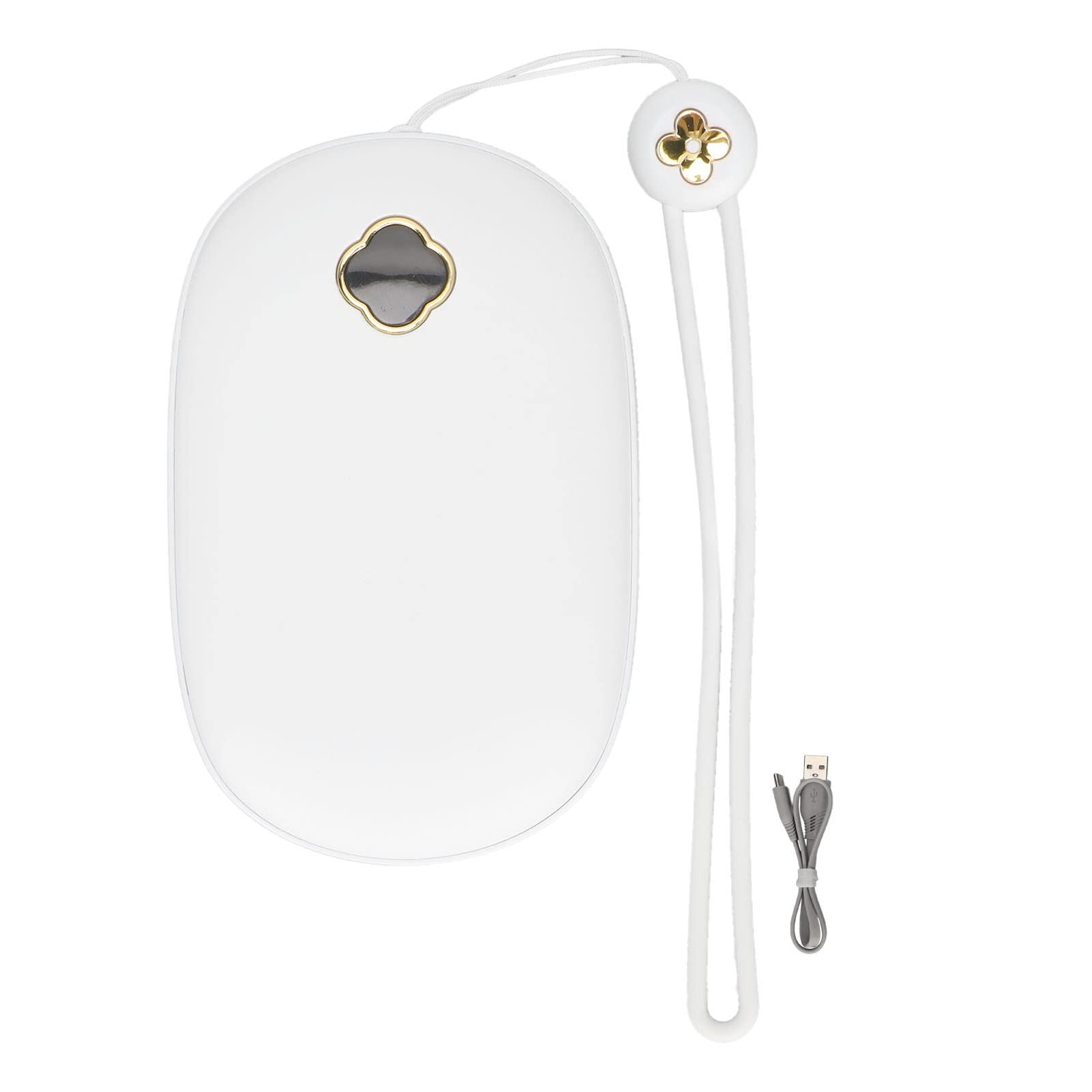 Scaldamani Tascabili da 10000 MAh, Power Bank Riscaldante su Entrambi i Lati per i Viaggi, Scaldamani Ricaricabile per la Stagione Fredda, Batteria di Riserva di Emergenza per Giochi Al