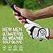 FINGER TEN Premium Cabretta Leather Golf Gloves Men 6 Pack for Right Left Handed Golfer, Comfortable Glove with All Weather Grip for Left Right Hand Size S M ML L XL (White-6 Pack, M/Large, Left)