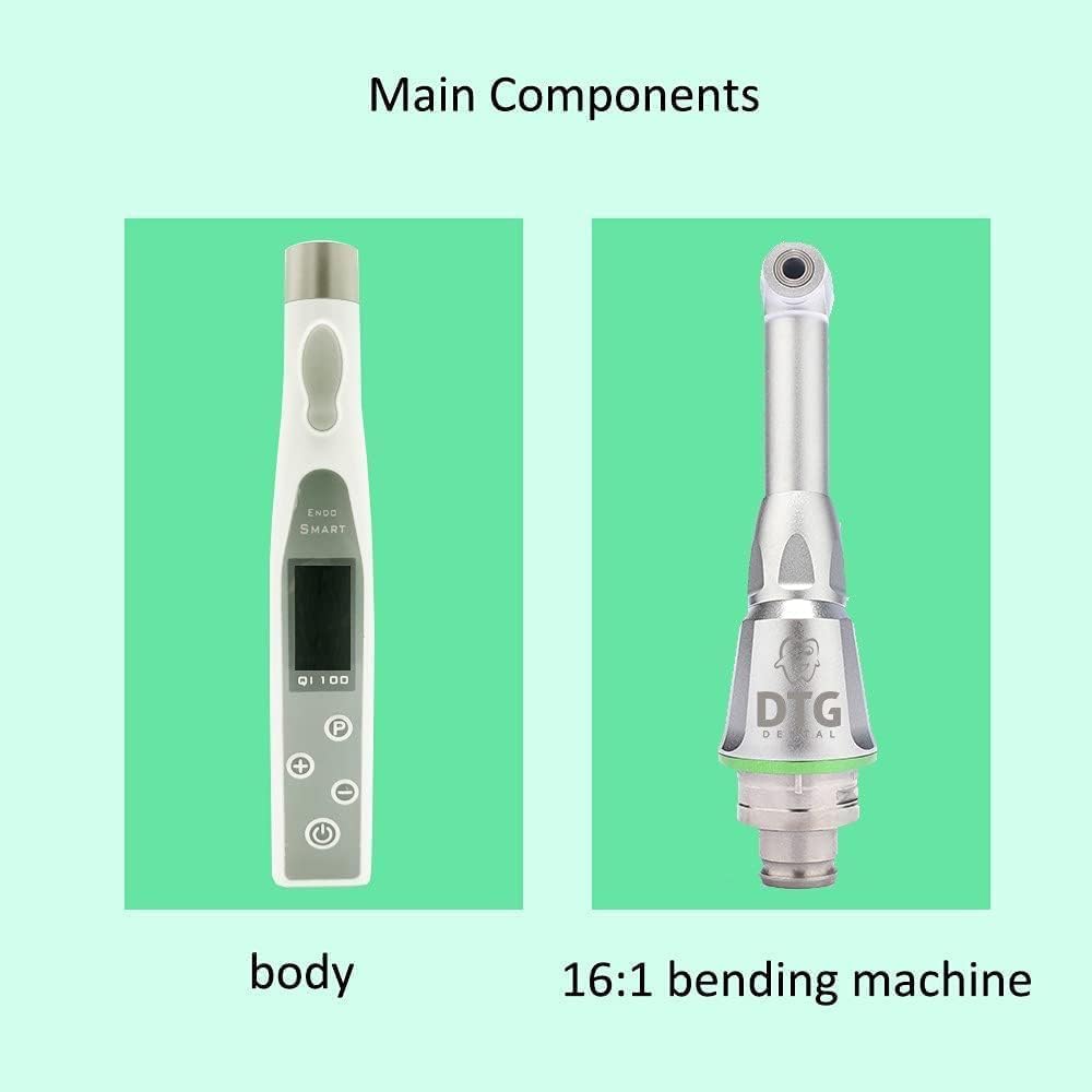 Dental Wireless LED Endo Motor 16:1 Hin und Herbewegung 9 Programmeinstellungen 360° Drehung Wurzelkanal Apex Locator