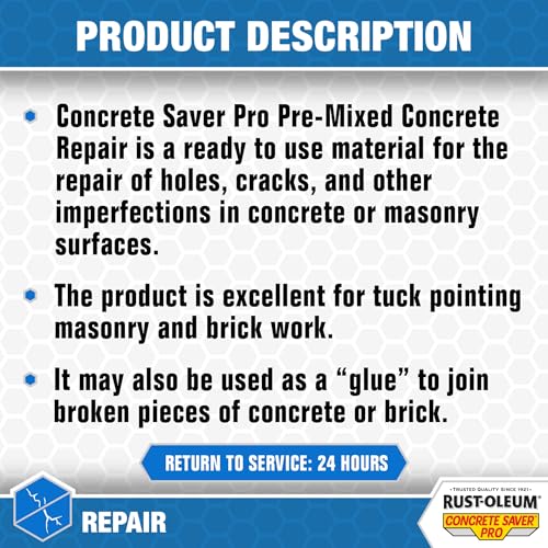 Rust-Oleum Concrete Saver Pro Pre-Mixed Concrete Repair miniatura 4