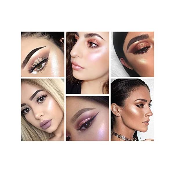 SACE-LADY-3-Pack-Liquid-Highlighter-Makeup-Set-Shimmer-And-Shine-Ultra-Smooth-Radiant-Illuminator-Kit-For-Face-Cheekbone-Body-Glow-Bronzer-Glitter-Illuminating-Highlighters-Makeups SACE LADY Liquid Highlighter Makeup Set Shimmer And Shine Ultra-Smooth Radiant Illuminator Kit For Face Cheekbone Body Glow Bronzer Glitter Illuminating Highlighters Makeups 3 Pack (3Ã6ml/0.2Fl Oz)