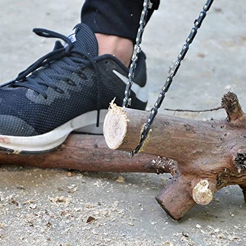 YEJAHY Motosierra de bolsillo de 25.6 pulgadas, 11 serraciones, herramienta de supervivencia portátil de mano para acampar al aire libre, corte de árbol de caza, motosierra de corte - Image 7