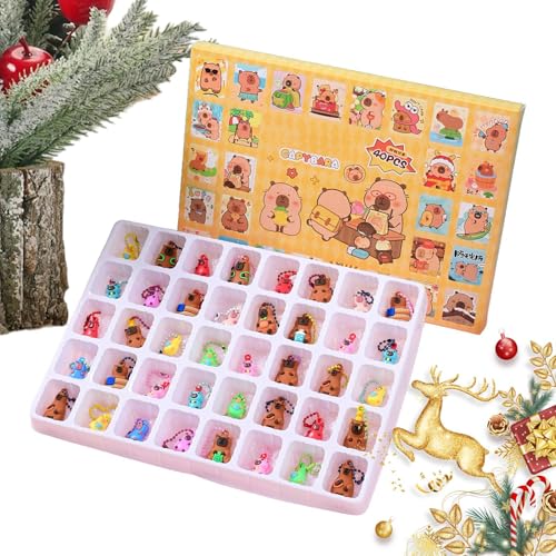Calendario De Adviento Navideño | Colgantes De Animados Decoraciones Navidad - Decoración Hogar Para Árbol Estante Corona Ventana Escritorio Diciembre - Decoración para Árbol Estantes de Salón