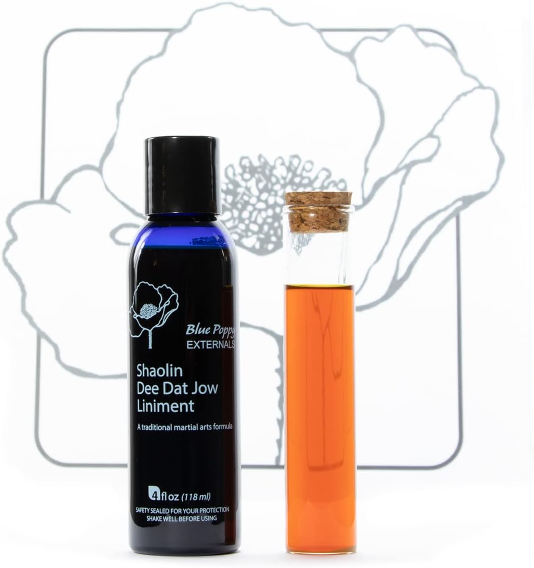 Shaolin Dee Dat Jow Linimento 4 Fl Oz - Blue Poppy