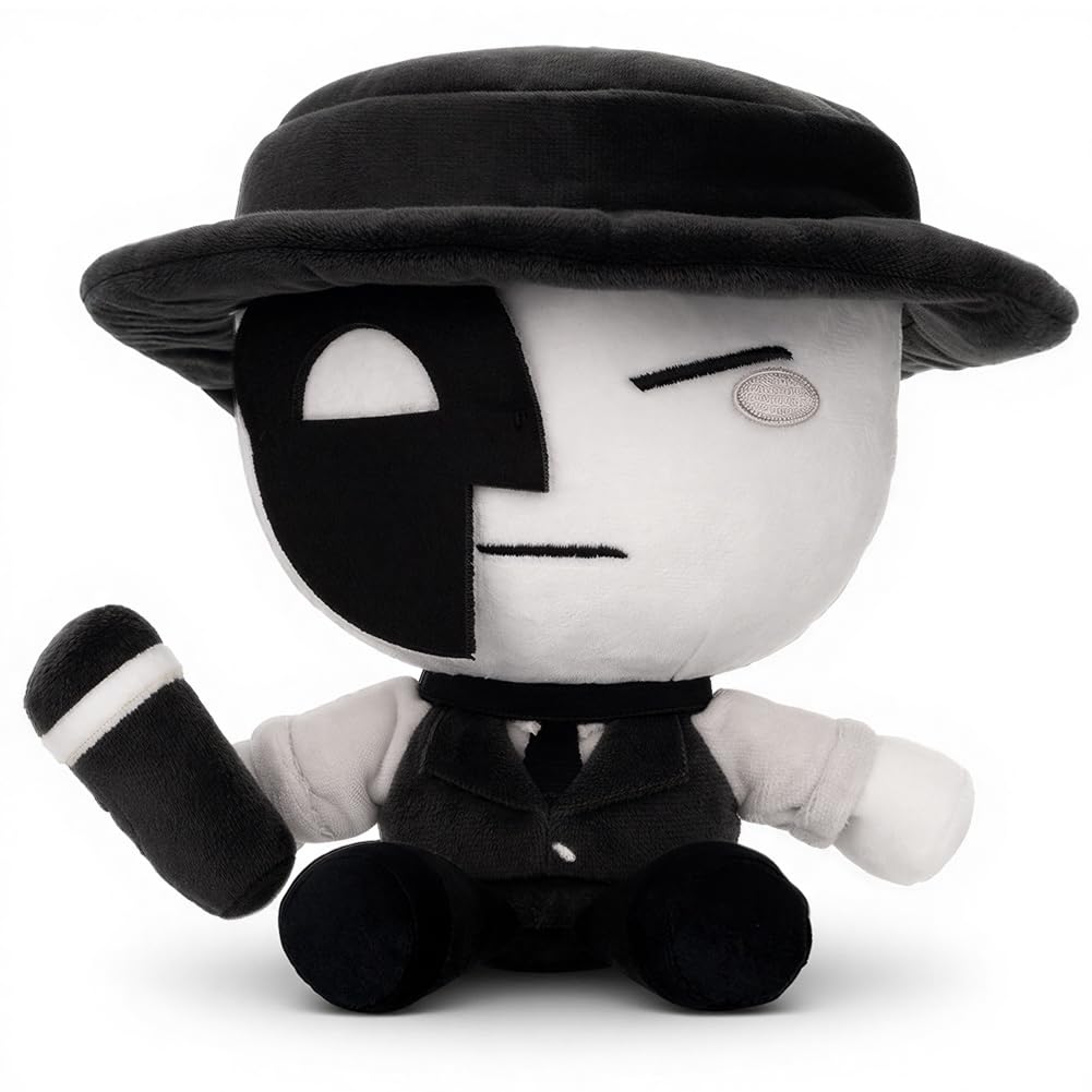 Dlishka Die of Death Artful Plush Toy, 7.9 Inch Soft Stuffed Character Doll, Die of Death Game Plush Figure, Cute Collectible Plushie for Decoration and Fans