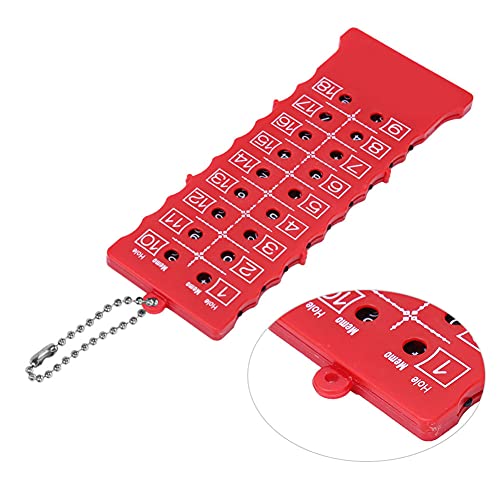Golf Score Counter, contador de golpes para 18 hoyos miniatura 4