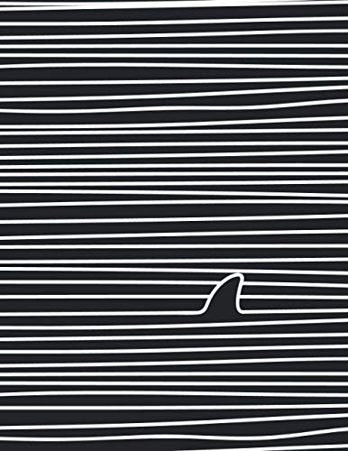 Notebook: Lined Notebook Journal, Minimalist Notebook, Shark Fin Notebook, Large, Size 8.5 x 11 inches
