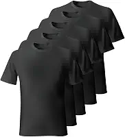 Kit 5 Camisetas Masculina Algodão Lisas Básicas Manga curta Bensmat