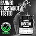 Jacked Factory Creatine Monohydrate Powder 150g - 5g Daily Creatine Supplement for Men and Women, Vegan-Friendly, Third-Party Tested - 30 Servings, Unflavored