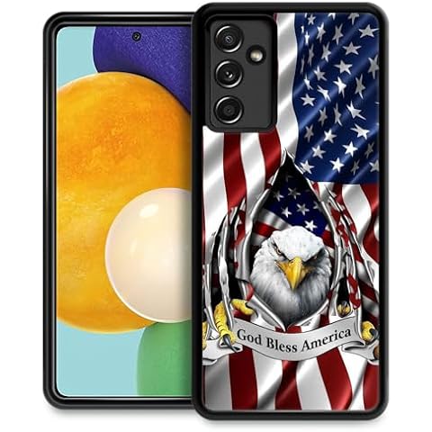 ANLUN STORE Compatible with Samsung Galaxy A15 5G Case,American Flag Eagle Rip Galaxy A15 5G Cases Pattern for Boys Man,Soft TPU Bumper Anti-Scratch Shockproof Case for Samsung A15 5G Case 6.5-in Cover