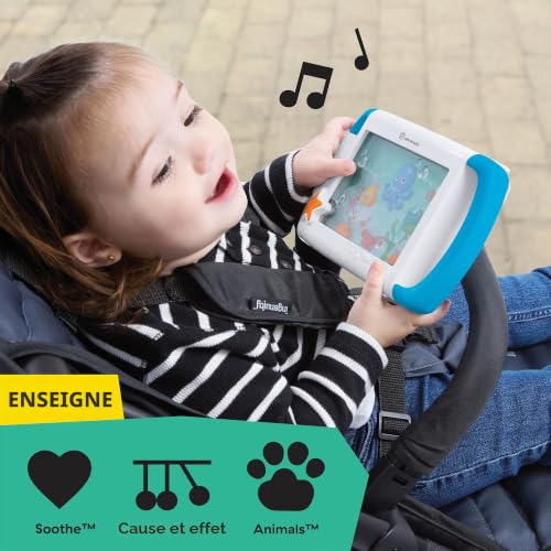 Baby Einstein on-The-Go Sea Dreams Soother, Aquarium Bébé Portable, Veilleuse Bébé Musicale et Lumineuse avec Bruit Blanc, Attache Poussette, Idéale pour Voyages, 0+ Mois – vue 5
