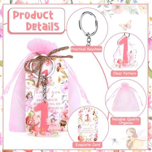 Image of Party Favors Theme Baby-Shower Keychain Set
