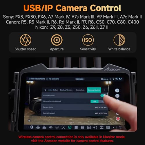 Image of Accsoon CineView M7 Pro and CineView SE 4K SDI /HDMI Transmitter&Receiver&Monitor Wireless Video Transmission System