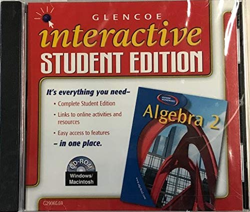 Algebra 2 with Interactive Student Edition CD      Interactive CD-Rom Edition