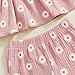Afunbaby Baby Girl Summer Clothes Heart Print Ruffle Strap Tops Dress Shorts 2pcs Princess Fashion Outfit Sets (Pink floral, 3-4T)