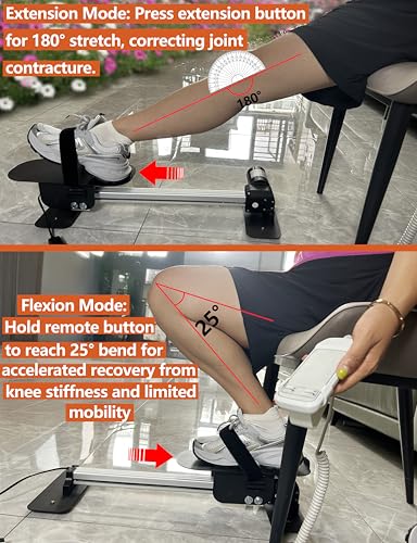 Image of Electric Knee Glide for Knee Replacement Recovery Aids Kit Knee Therapy Exercise Strengthening Equipment for PCL ACL MCL Knee Surgery Before and After,FSA /HSA Eligible 2