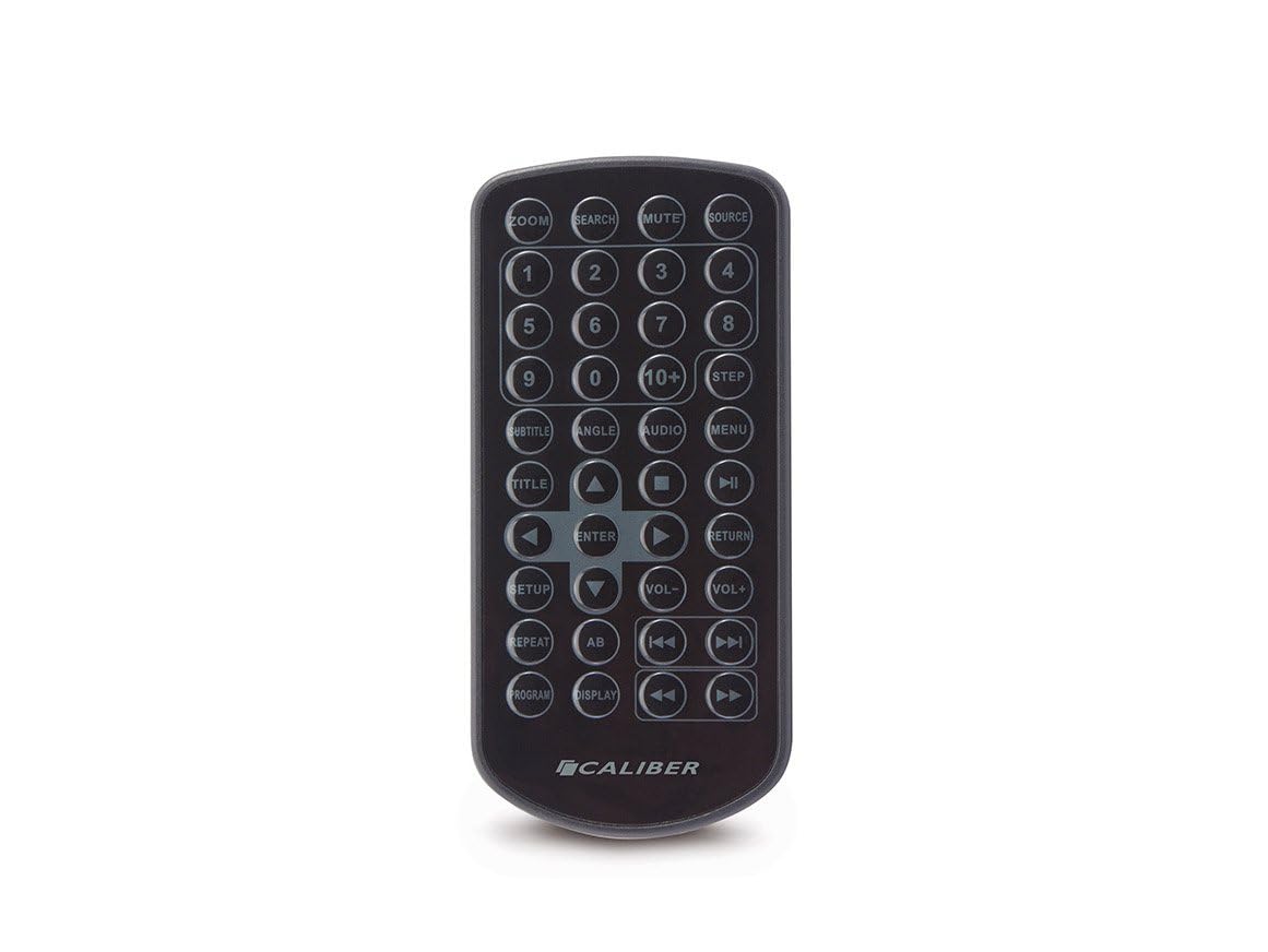 Caliber 2 Lecteur DVD Portables avec Support d'appui-tête - Port USB MPD298 - Écran de 9 Pouces - Utilisez séparé ou synchronisé - Plug Jack AUX 3.5 - Noir - 227 x 171 x 38 mm