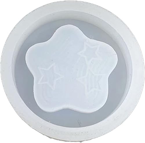 Miniatura 5 de Lerpwige Moldes de resina para coctelera de resina, moldes de resina UV, llavero de luna movediza, molde de resina epoxi hecho a mano para colgar