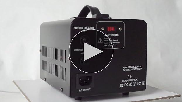 Lvyuan VTF-1500 変圧器　110V⇄220V LVYUAN Voltage Transformer Converter 1500 Watt Step Up/Down