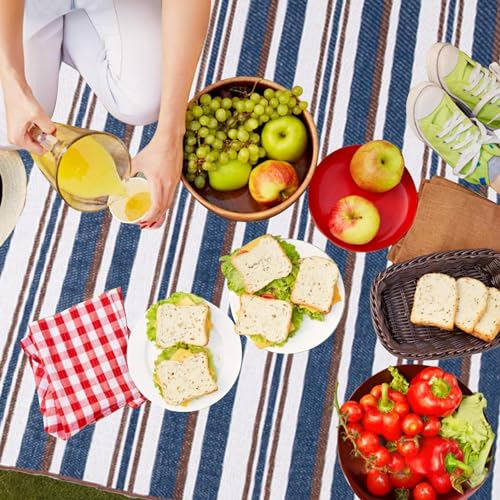 Tapis d'imperméable d'été Teksome pour pique-niques, sorties à la plage - 5