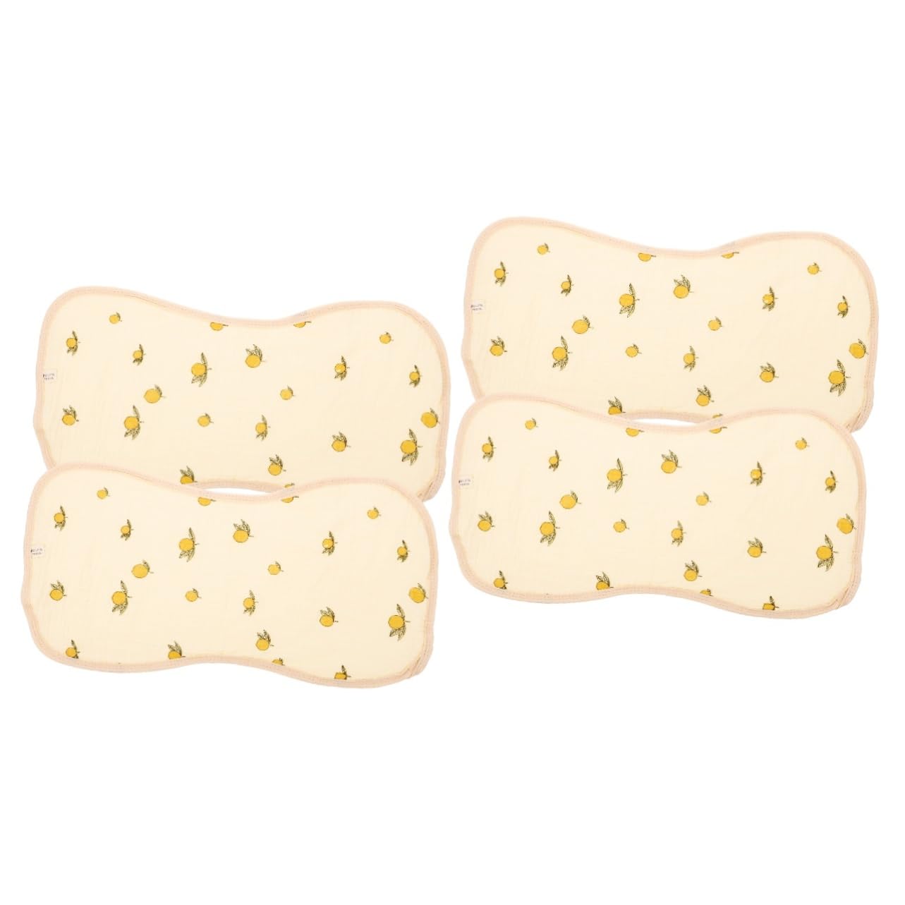 Bavoirs pour le rot de bébé doux pour sa peau, lot de 4 serviettes tendresses