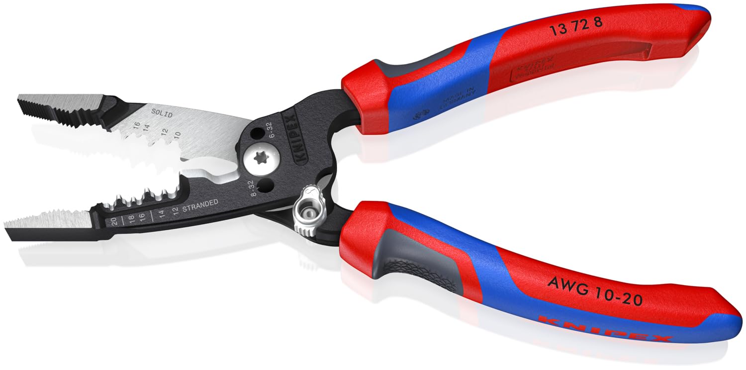 Knipex Tools 13 72 8 Forged Wire Stripper, 8-Inch