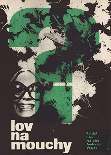 Polowanie na muchy 1969 Czech A3 Poster
