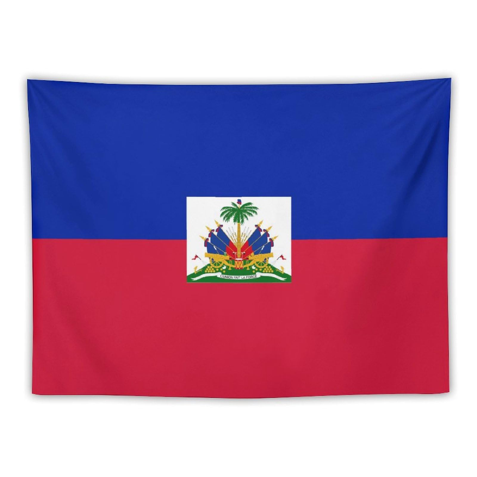 XingFox Haiti Flag Tapestry Wall Hanging, National Flag Art Wall Decoration Tapestry, For Bedroom Living Room Dorm Home Decoration, 30"x40"