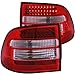 Anzo USA 321170 Porsche Cayenne Red/Clear LED Tail Light Assembly - (Sold in Pairs)
