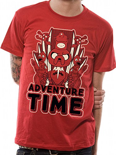 Cid Men's Adventure Time - Mirror Image T-Shirt, Multicolored, FR : M (Taille Fabricant : M)