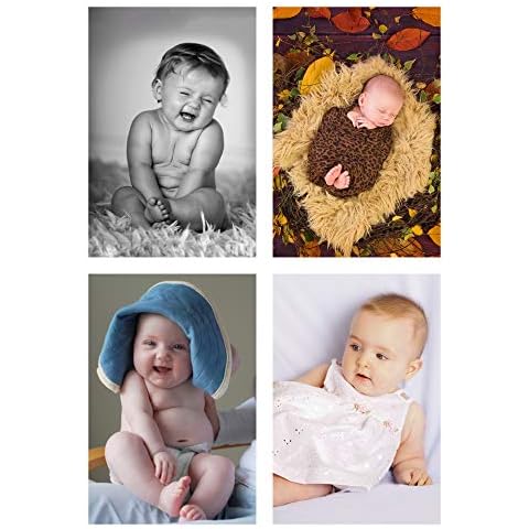MANIAL Set of 4 Cute Baby Combo Posters | Smiling Baby Poster | Poster for Pregnant Women | HD Baby Wall Poster for Room Decor (12x18-Inches, 300GSM Thick Paper, Gloss Laminated, Multicolour) Cover