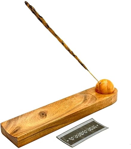 Miniatura 3 de Soporte de incienso de madera - Quemador de incienso hecho a mano - Soporte de incienso de madera - Soporte de incienso de madera hecho a mano