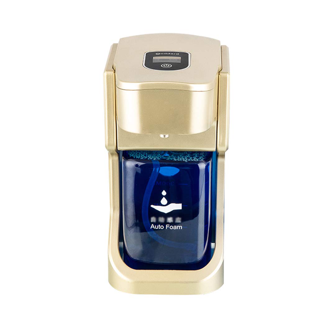 Dispenser di Sapone, Dispenser di Sapone in Schiuma Intelligente, Adatto per Disinfettante per Le Mani, Detersivo per Piatti, Gel Doccia E Altri Liquidi, con 4 Batterie Alcaline AA, 400 Ml