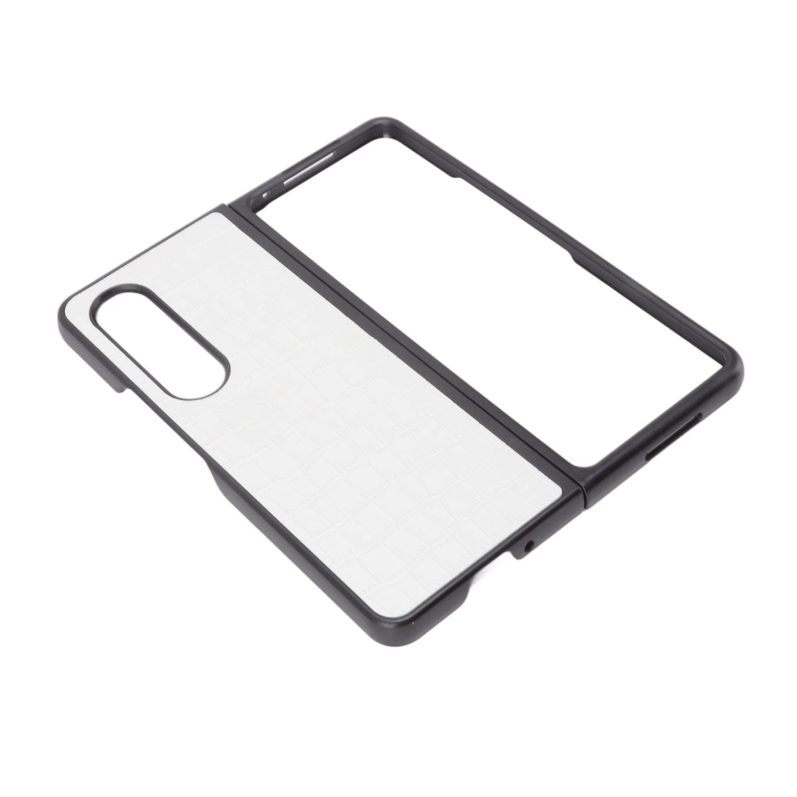 SIXRUN Custodia a Conchiglia con Schermo per Samsung Z Fold 4, Pelle PU