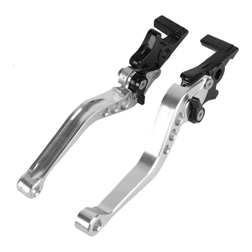 NHGFdfs Motorcycle Clutch Brake Lever Universal Aluminum Brake Clutch Levers for 125cc Motorcycle CNC Dual Disc Replacement Handles