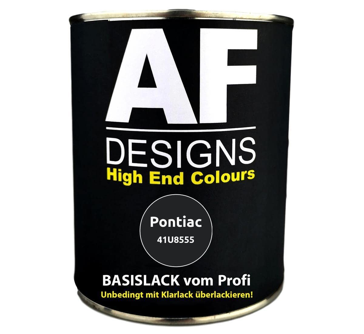 Alex Flittner Designs Peinture pour voiture Pontiac 41U8555 Noir 1 l