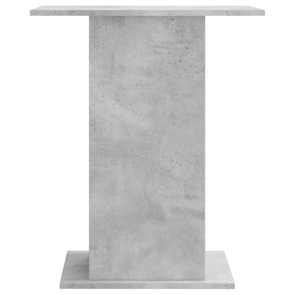 Homgoday Soporte para acuario, mesa para acuario, armario inferior para acuarios, armario de terrario, color gris hormigón, 60,5 x 36 x 72,5 cm, material de madera