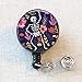 Skeleton Badge Reel, Orthopedic X-Ray Retractable Badge Reel, Radiology X-Ray Tech Bones Badge Holder Gift, Orthopedics Skeleton Badge Clip