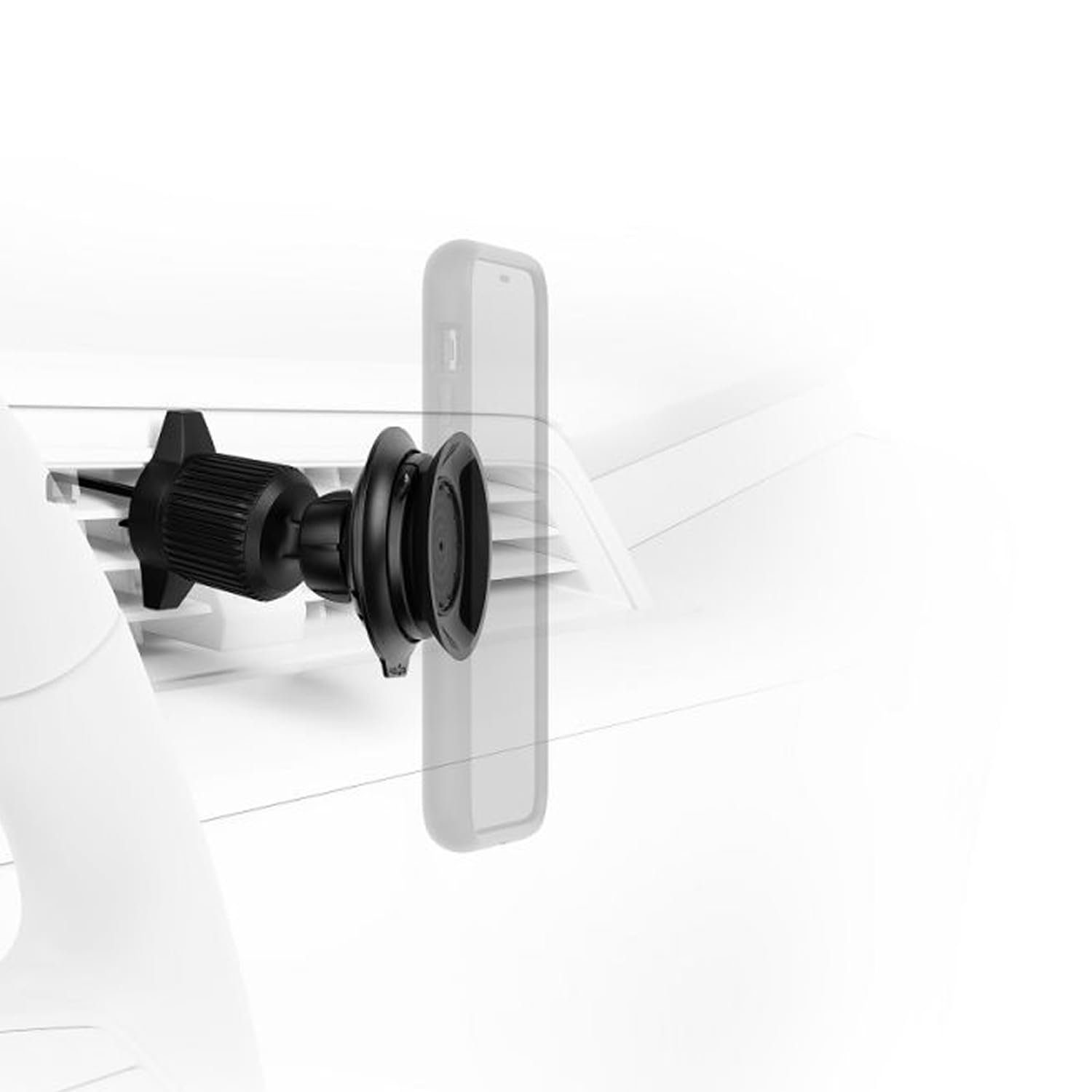 Fidlock Soporte magnético para teléfono móvil, ventilación compatible con todos los iPhone, Samsung, Huawei, Xiaomi, Xiaomi