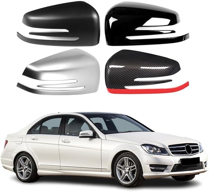 Coques rétroviseur Mercedes C204 carbone : affirmez votre style sur la route