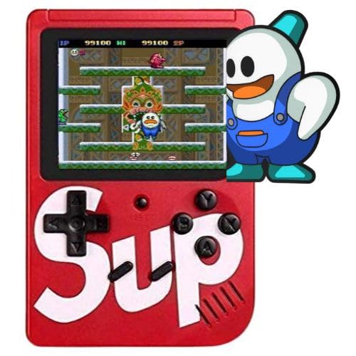 (Kids Edition) Sup Game 400 in 1 Super Handheld Game Console, Classic Retro Video Game, Colourful LCD Screen, Portable, Best for Kids [Video Game]