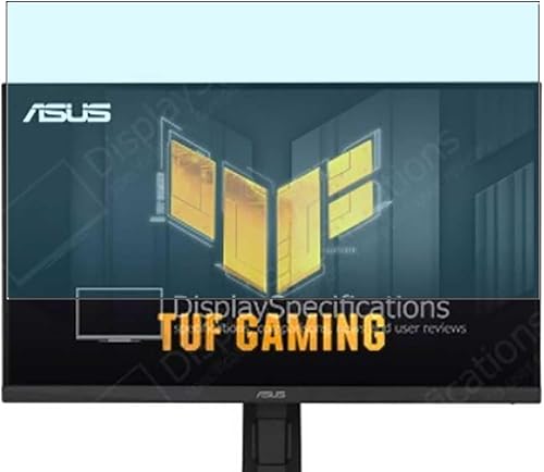 Puccy - Paquete de 2 protectores de pantalla anti luz azul, compatibles con Asus TUF Gaming VG27AQL3A 27 pulgadas Protector de película de TPU (no