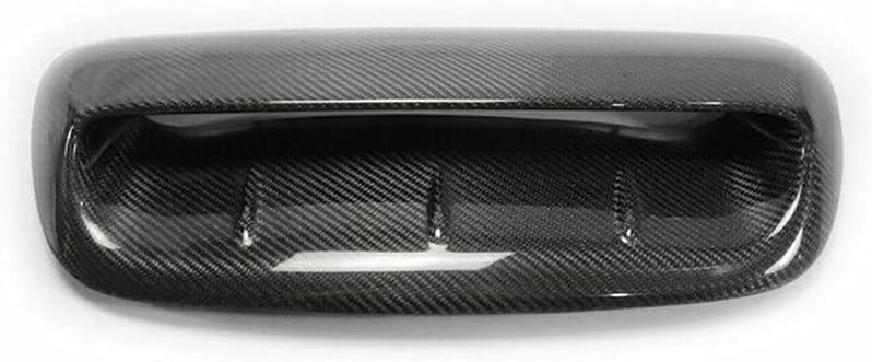 Car Front Hood Bonnet Scoop Vent Cover For Mini Cooper S R56 2007-2014 Real Carbon Fiber