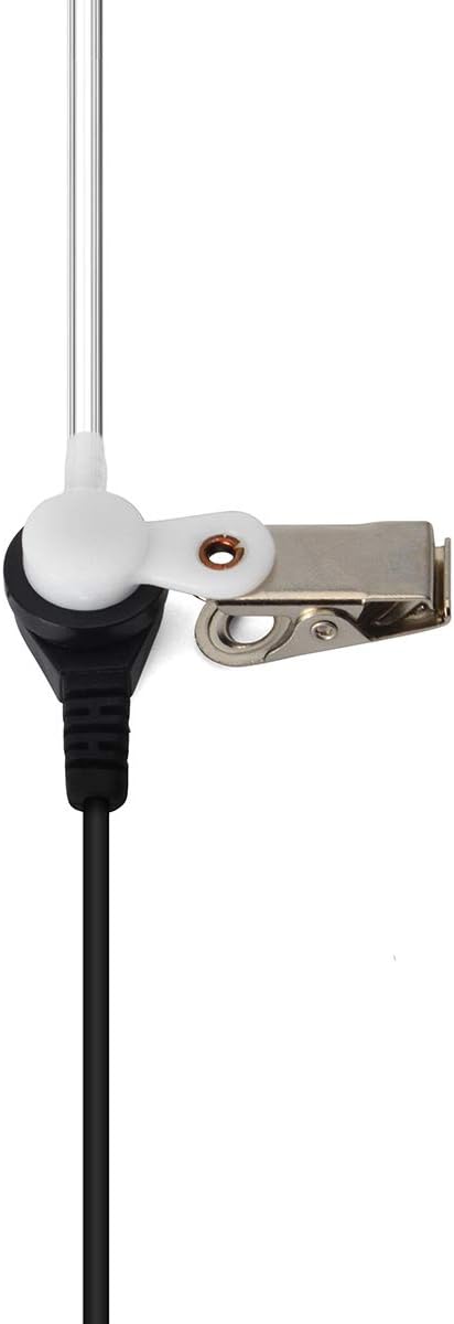 UAYESOK 3.5mm Listen/Receiver Only Air Tube Covert Earpiece Headset With Mushroom Earbuds For 1 Pin Two Way Radio Motorola Kenwood Vertex Yaesu Speaker Mic (1 pcs) - Image 5